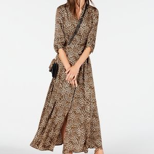 BRAND NEW INC  Animal print maxi dress Size 6